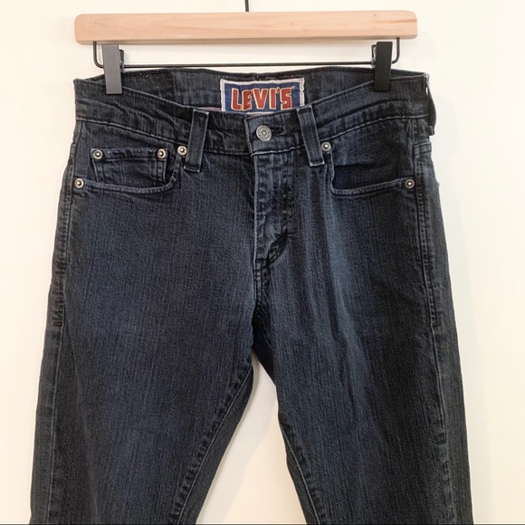 LEVI'S Black Label 511 Skinny Jeans Fade Black - Picture 2 of 7